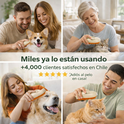 PetBrush®-Cepillo a Vapor para Mascotas 2x1