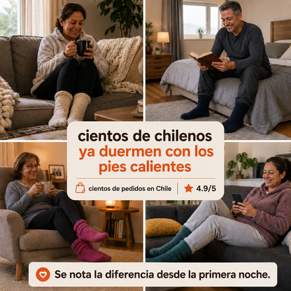 ThermoSocks® Pack 12 Pares de Calcetines Térmicos Suaves