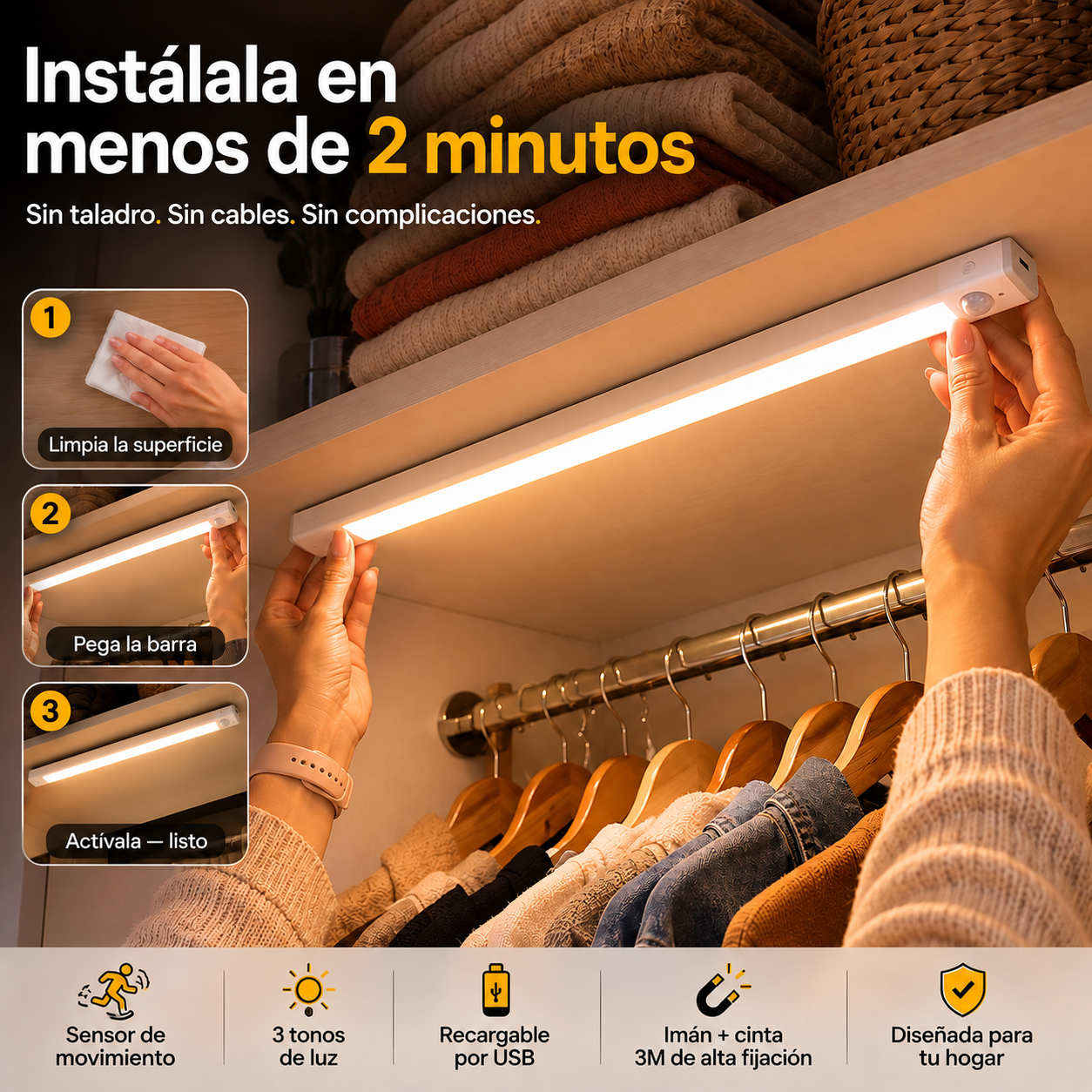 LumiZen® - Luz con encendido y apagado automático