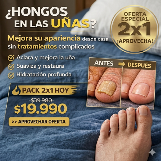 CleanNails®- Parches Anti Hongos Pack 2x1.