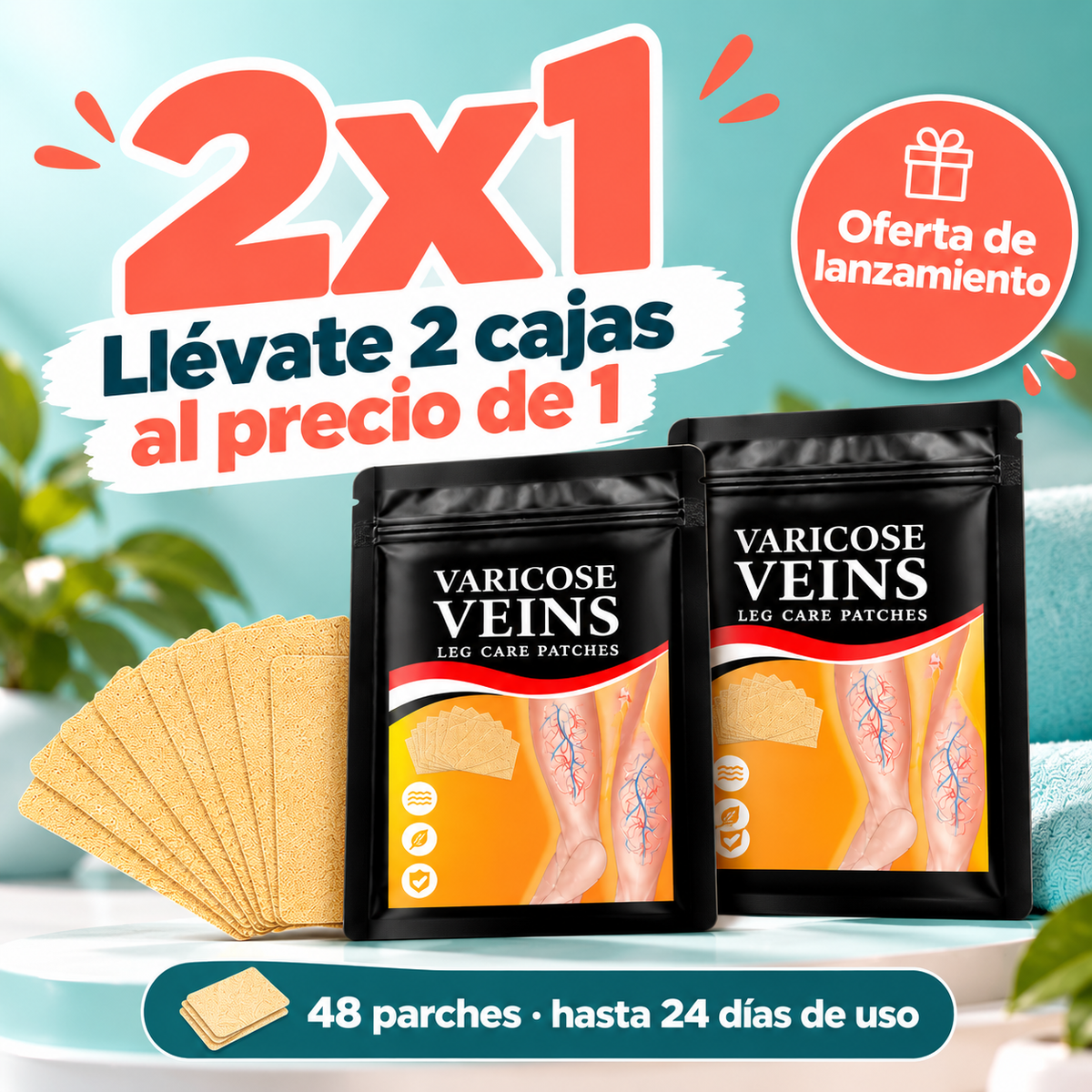 NoVeinCare® | Pégalo al llegar y deja que tus piernas descansen