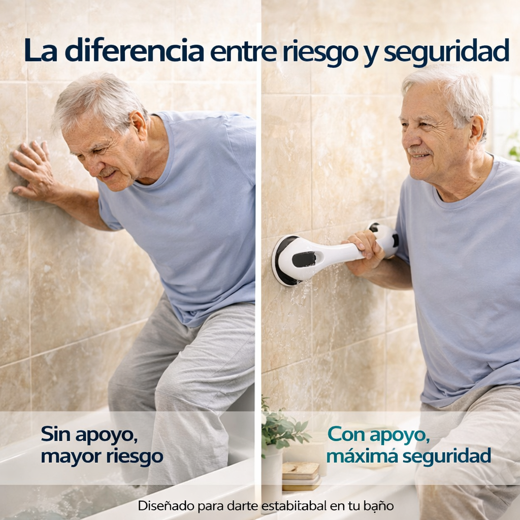 GripBar®-Barra Seguridad para Baño
