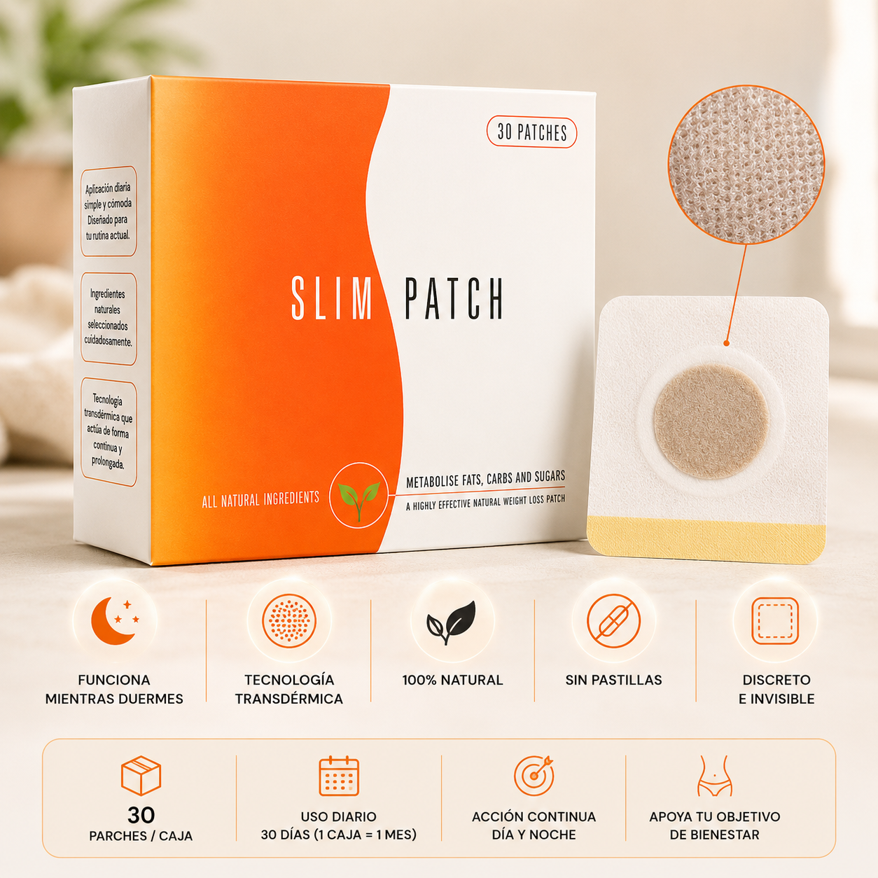 SLIMPATCH® | Ayuda a controlar el apetito y apoyar tu bienestar