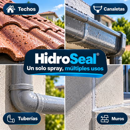 HidroSeal® – Sella cualquier filtración al instante, sin obras ni maestro