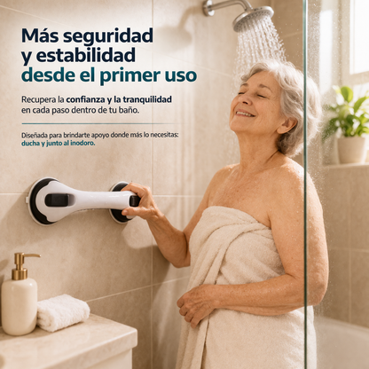 GripBar®-Barra Seguridad para Baño